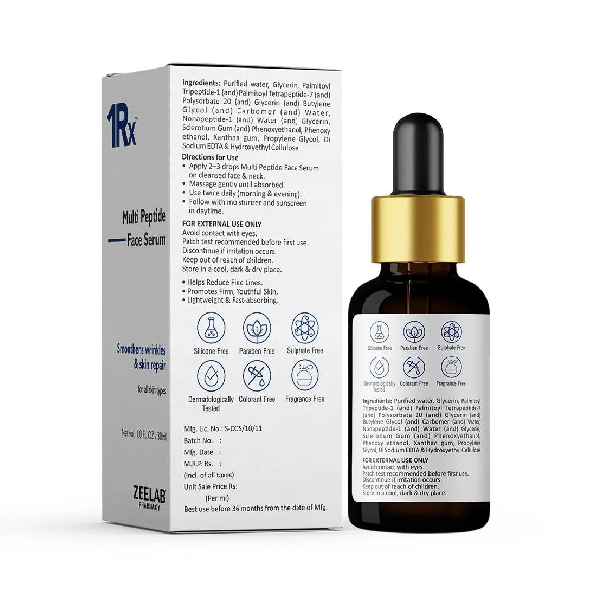 1RX MULTI PEPTIDE 10% SERUM