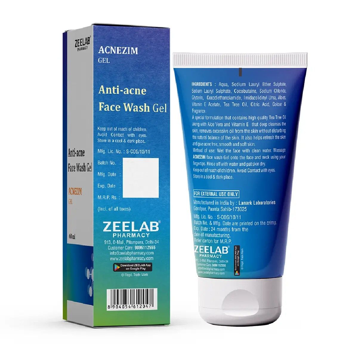 ACNEZIM FACEWASH