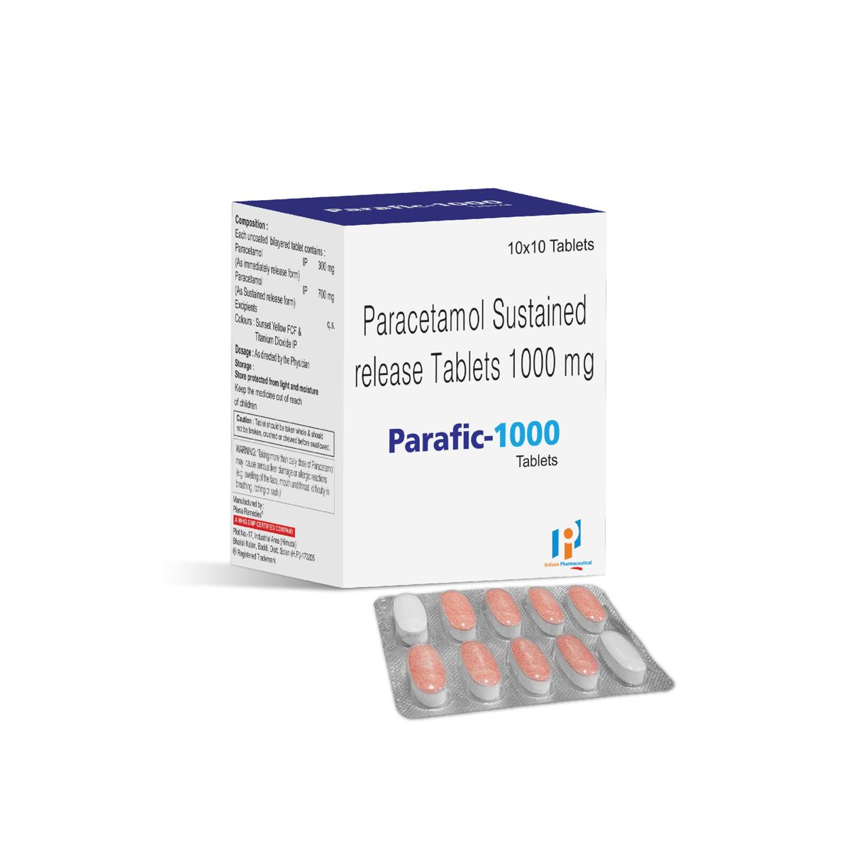 PARAFIC 1000MG TABLETS