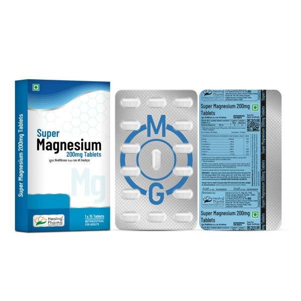 SUPER MAGNESIUM200MG TAB