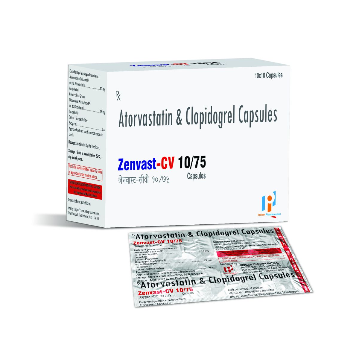 ZENVAST-CV 10/75 CAP