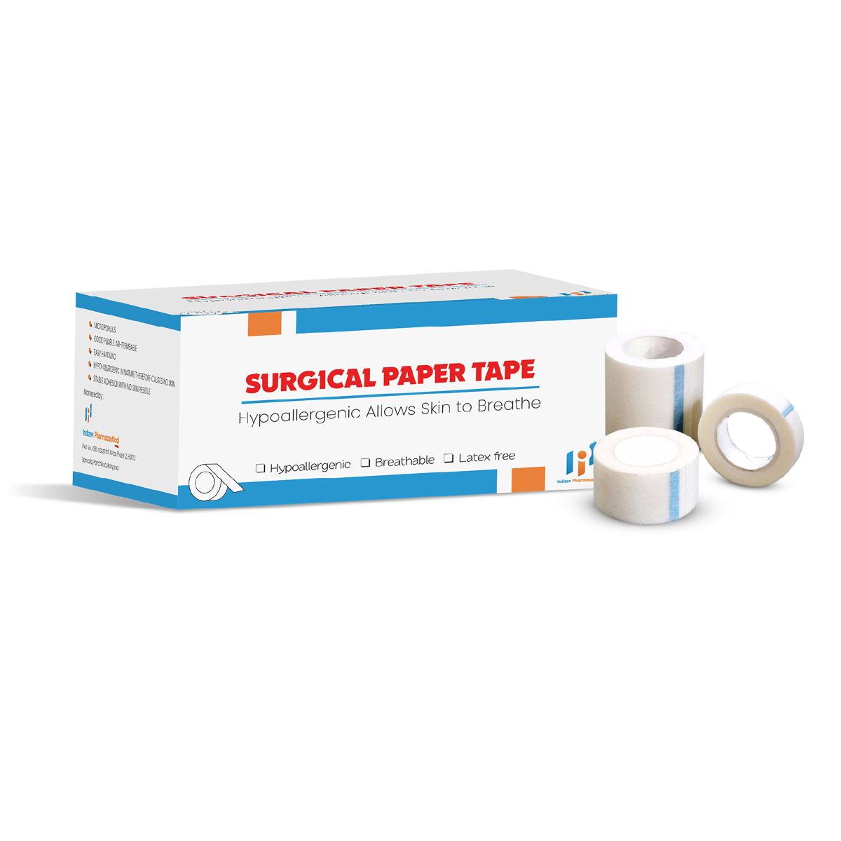ADHESIVE SURGICAL PAPER TAPE SIZE 2.5CMX5M