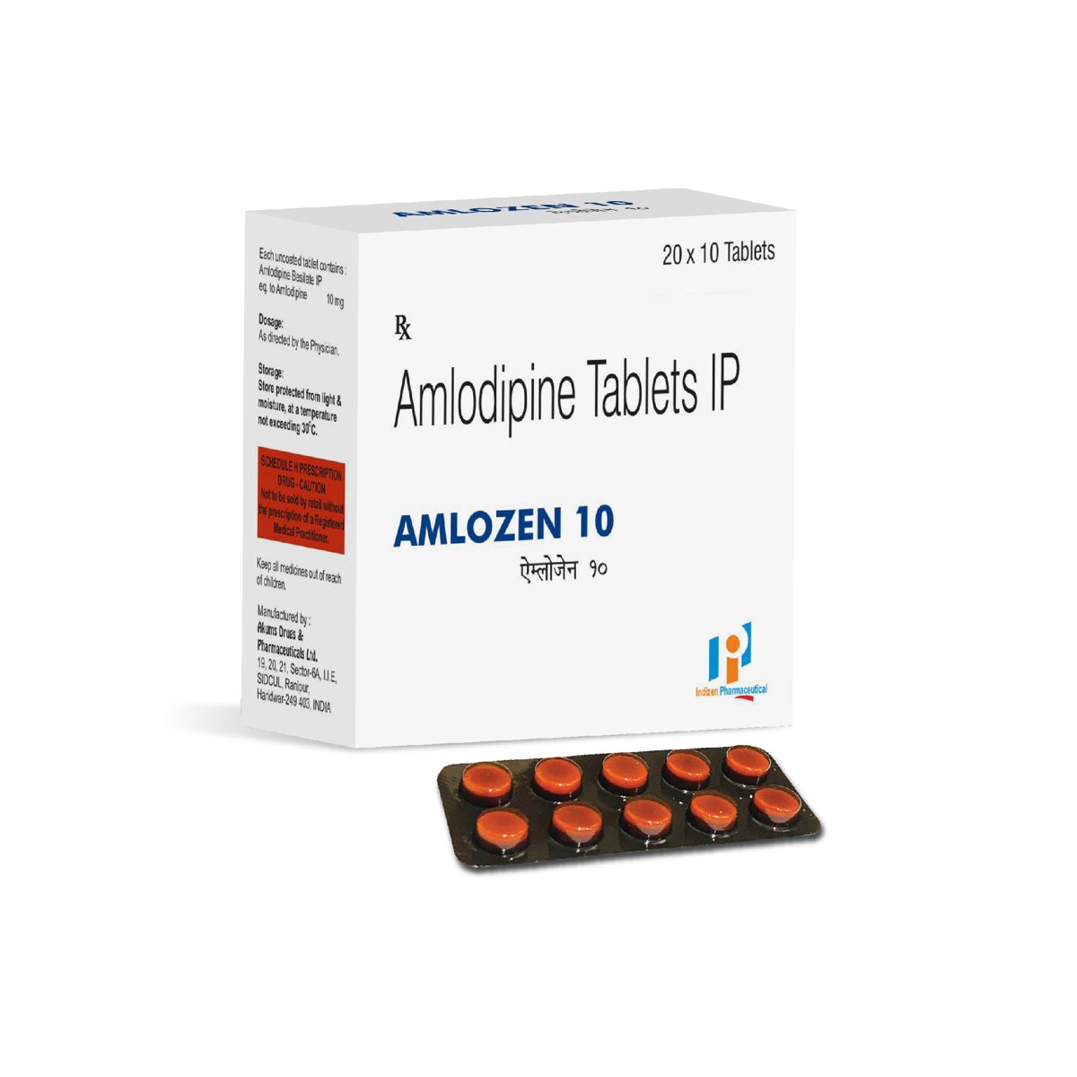 AMLOZEN 10 TAB