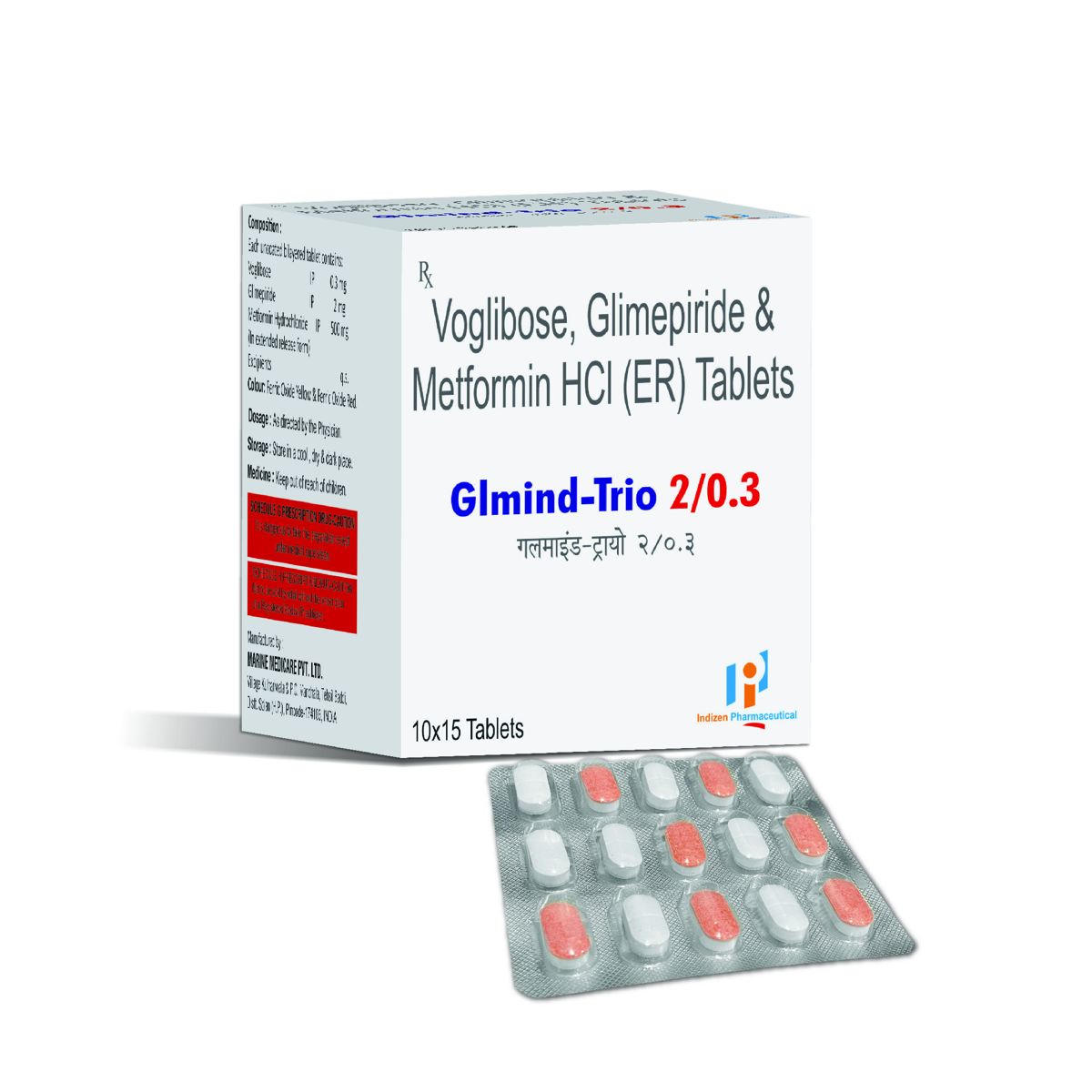 GLMIND TRIO 2/0.3 TAB