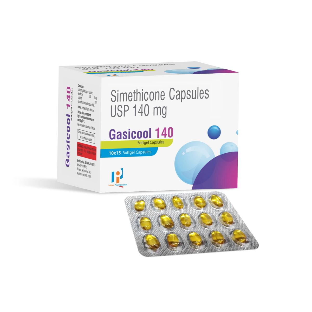 GASICOOL 140 CAPSULES