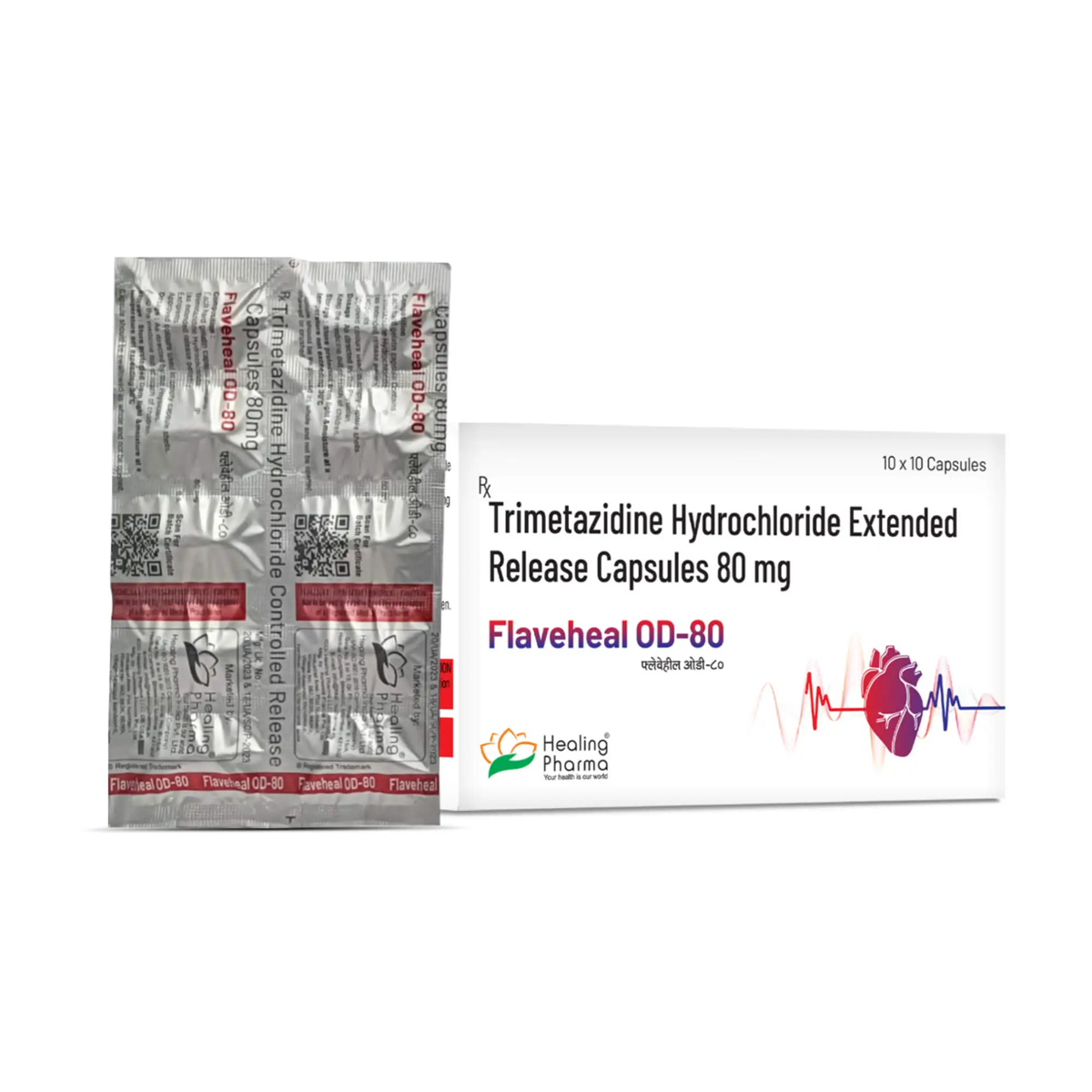 FLAVEHEAL OD 80 CAPSULES