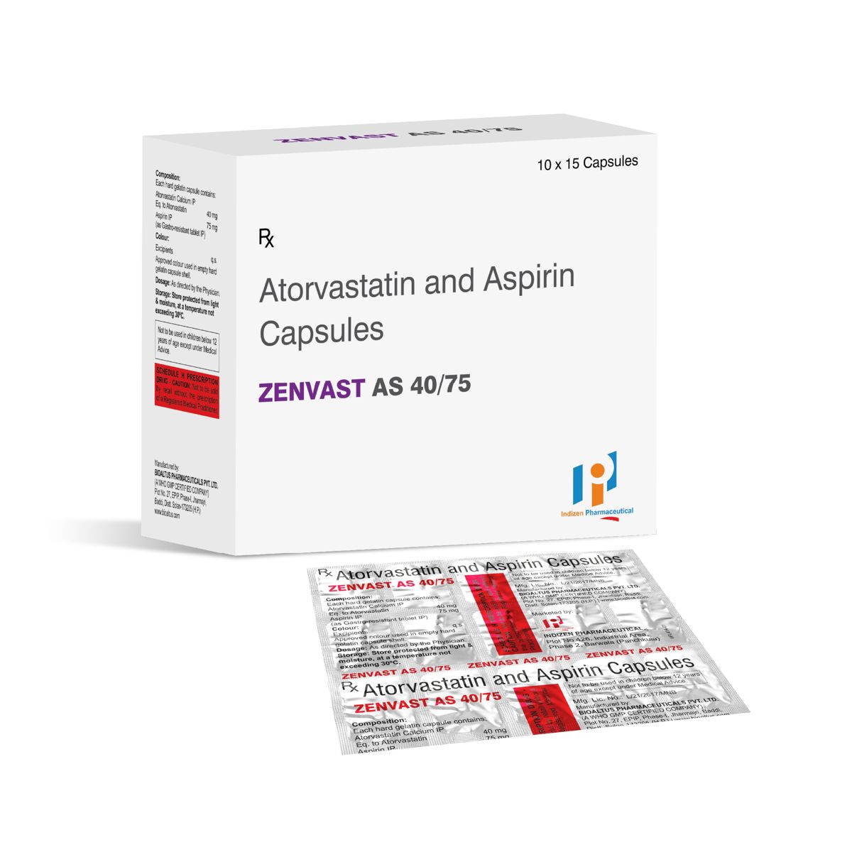 ZENVAST AS 40/75 CAP