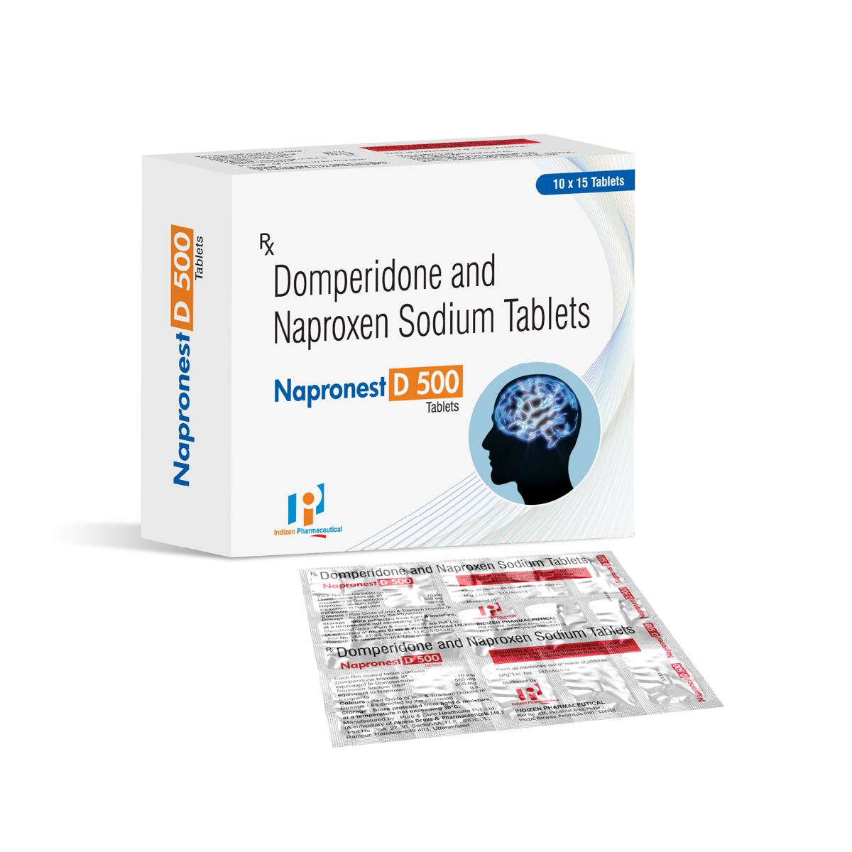 NAPRONEST-D 500 TAB