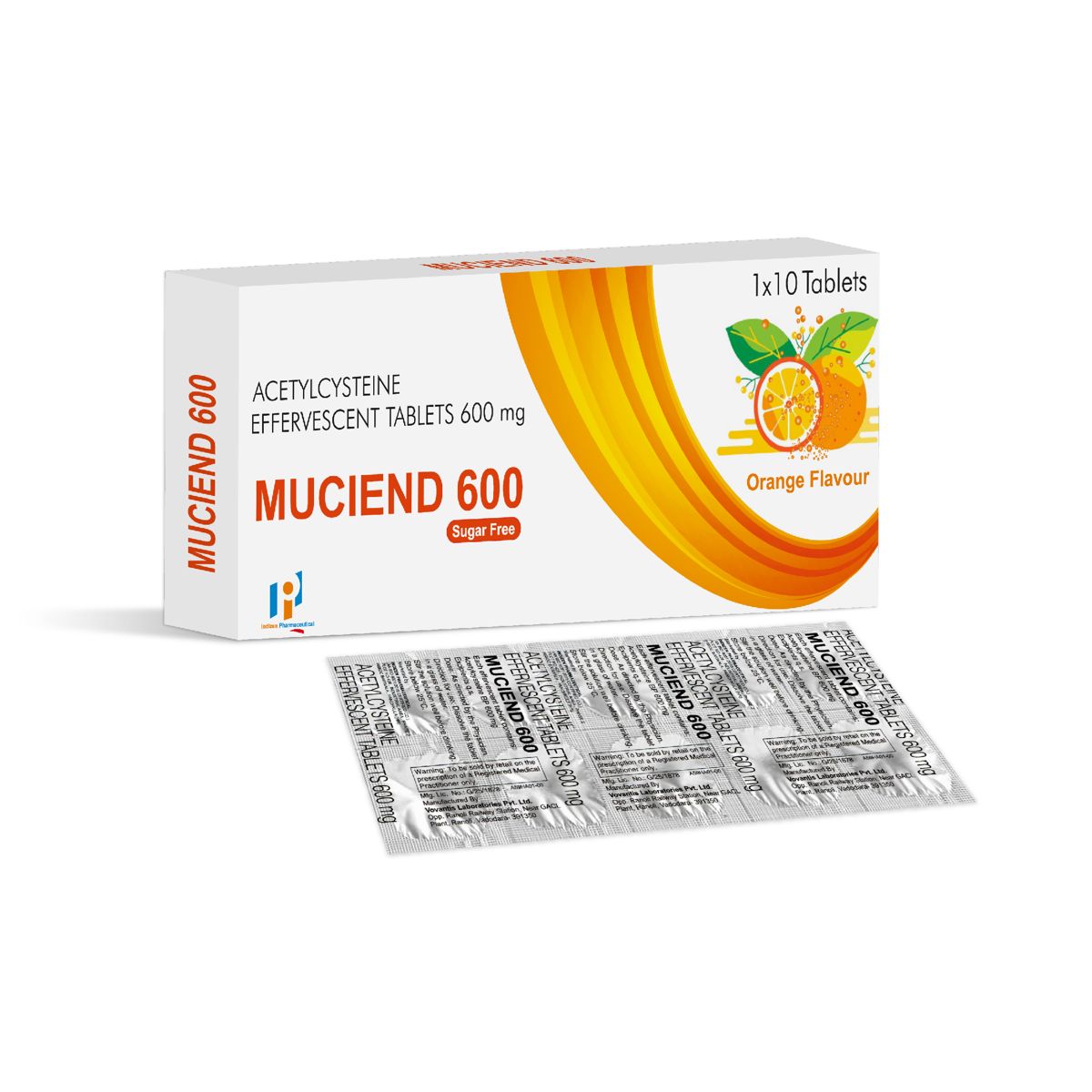 MUCIEND 600 EFFERVESCENT TABLET