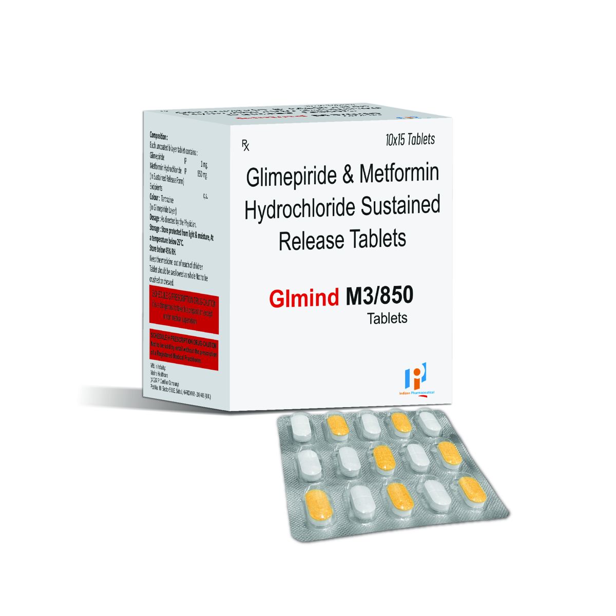 GLMIND M 3/850 TABLET