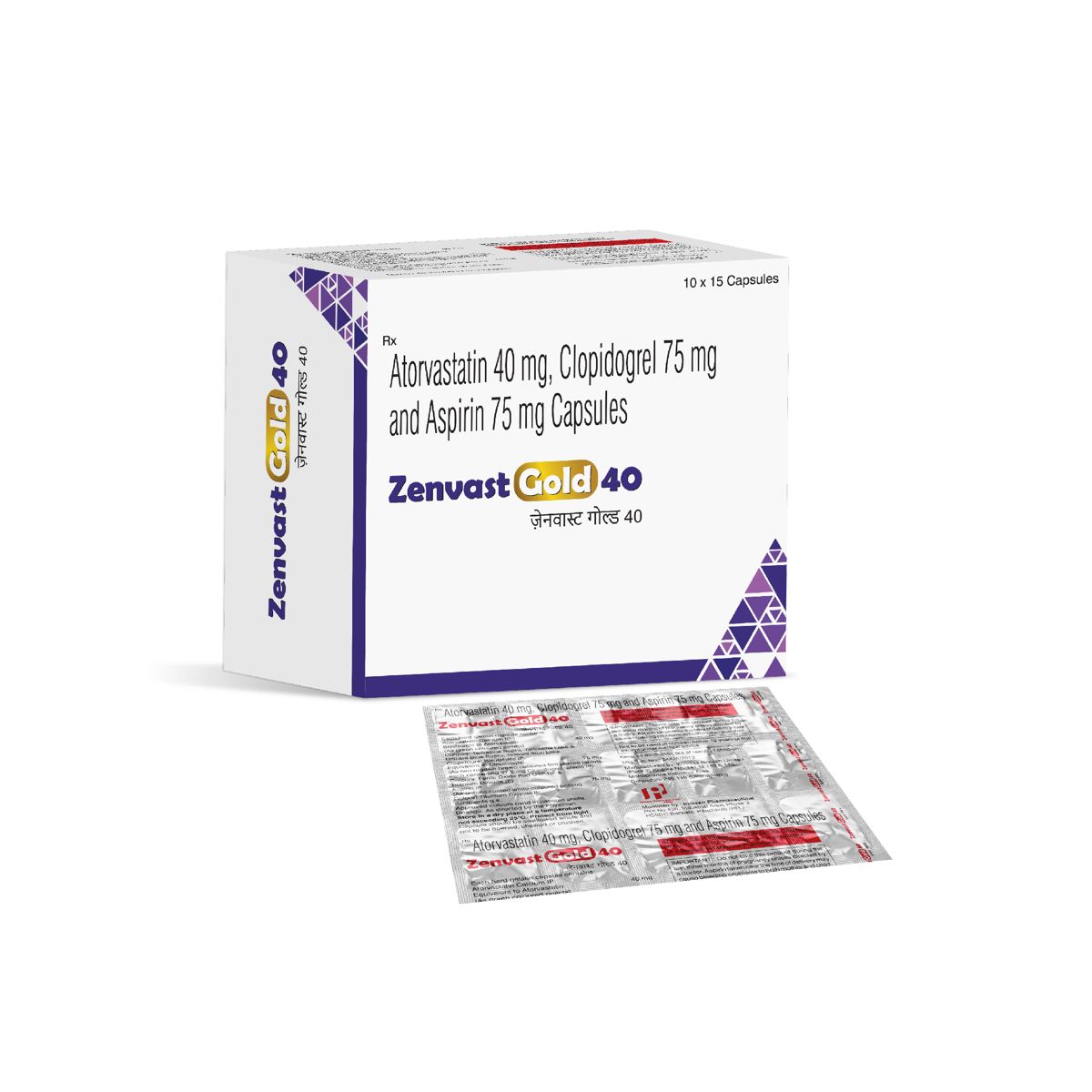 ZENVAST GOLD 40 CAPSULES