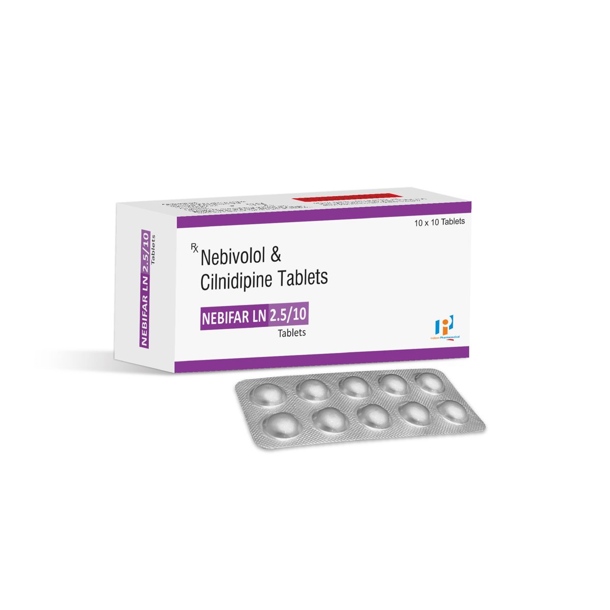 NEBIFAR-LN 2.5/10 TABLET