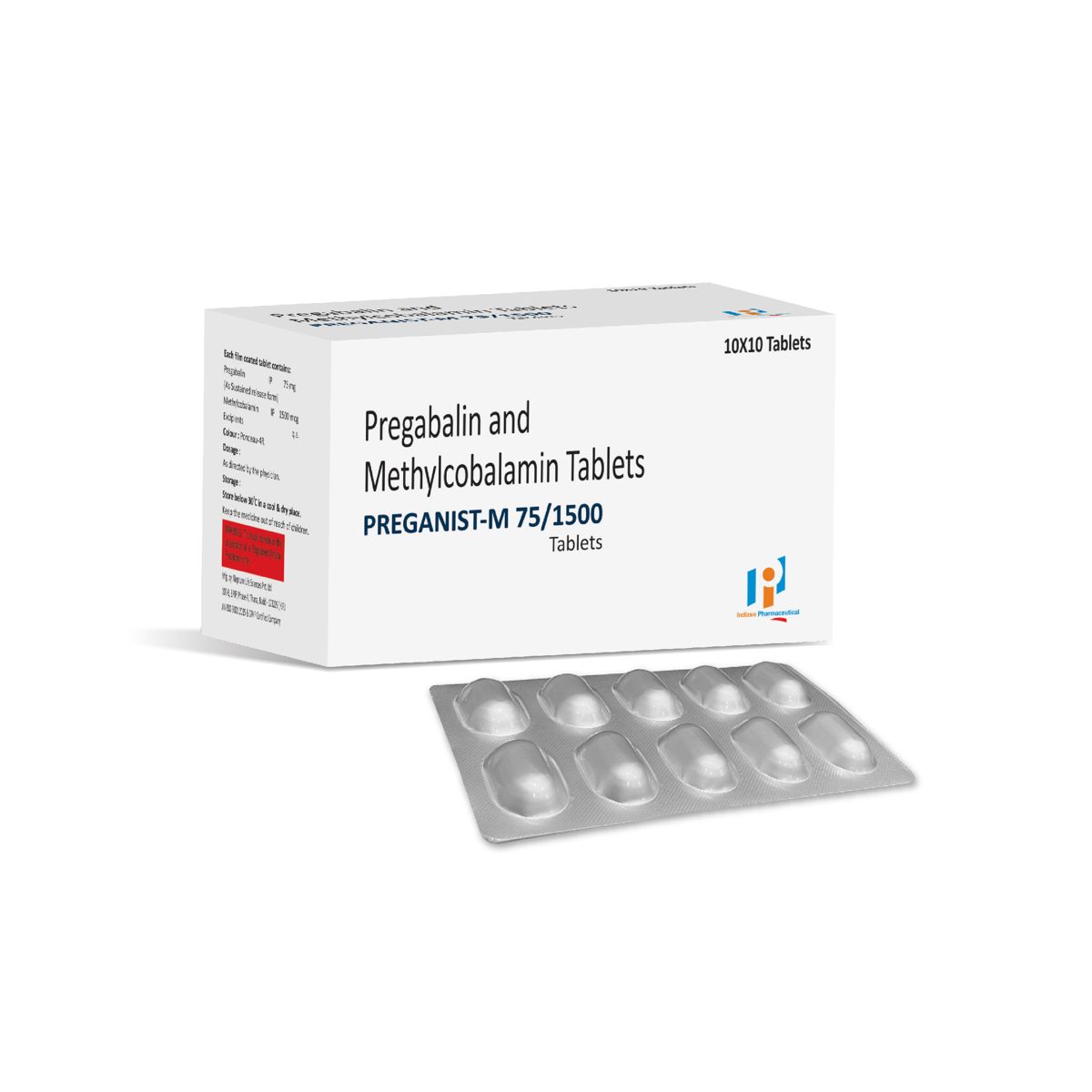 PREGANIST M 75/1500 TABLETS