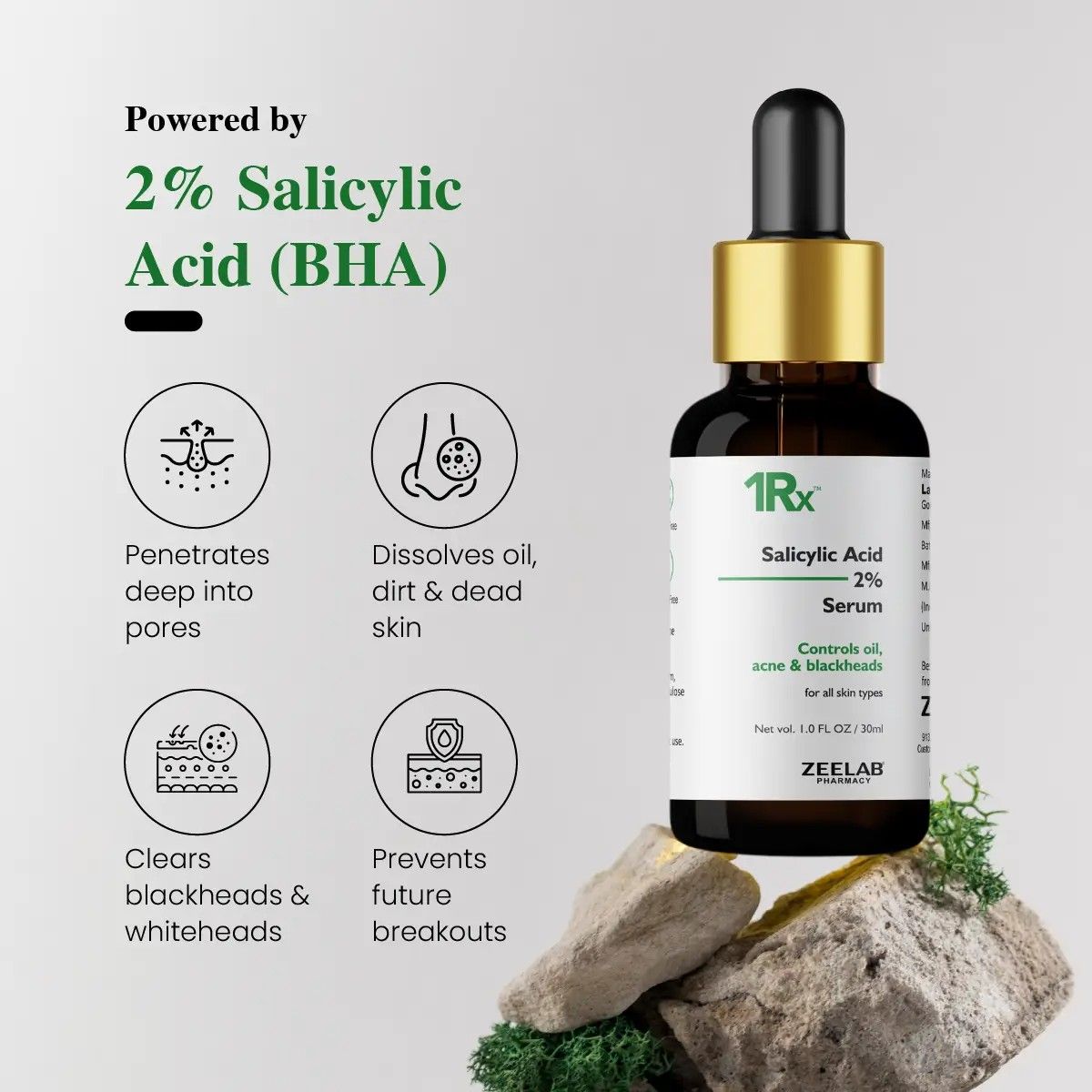 1RX SALICYLIC ACID 2% SERUM
