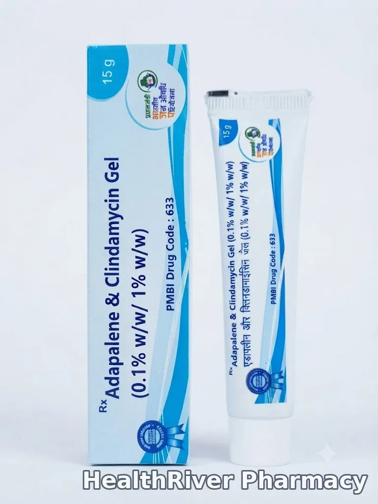 ADAPALENE 0.1%W/W AND CLINDAMYCIN PHOSPHATE 1%W/W GEL