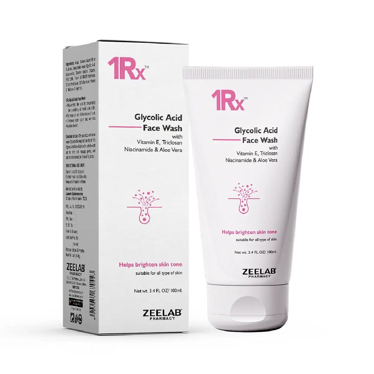 1RX GLYCOLIC ACID FACE WASH