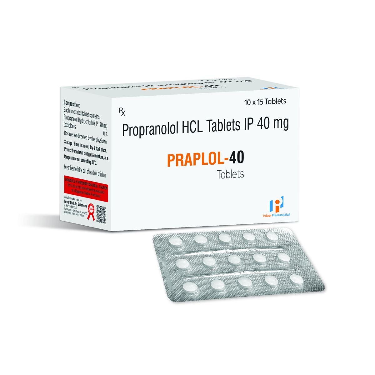 PRAPLOL-40 TABLET