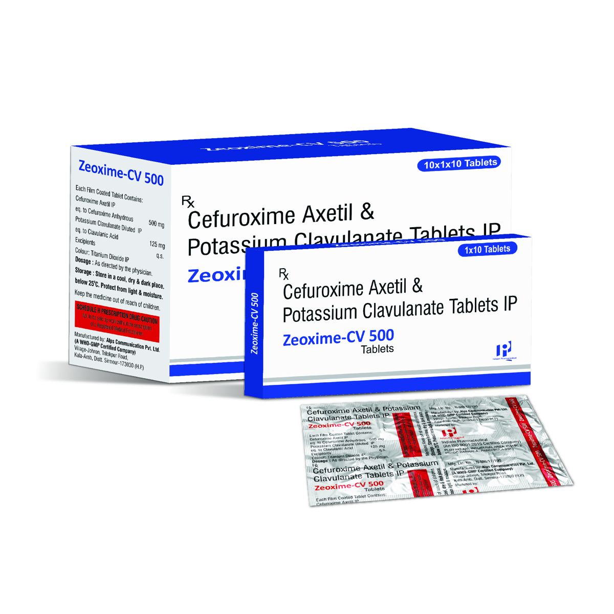 ZEOXIME-CV 500 TABLETS