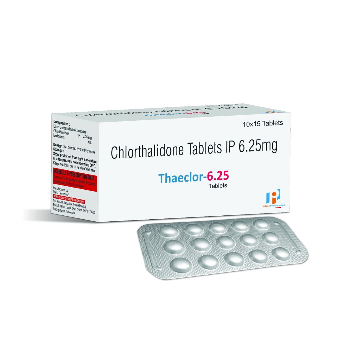 THAECLOR 6.25 TABLET