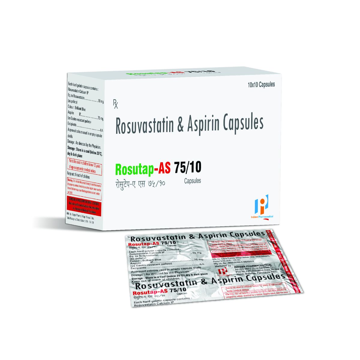 ROSUTAP-AS 10/75 CAPSULE