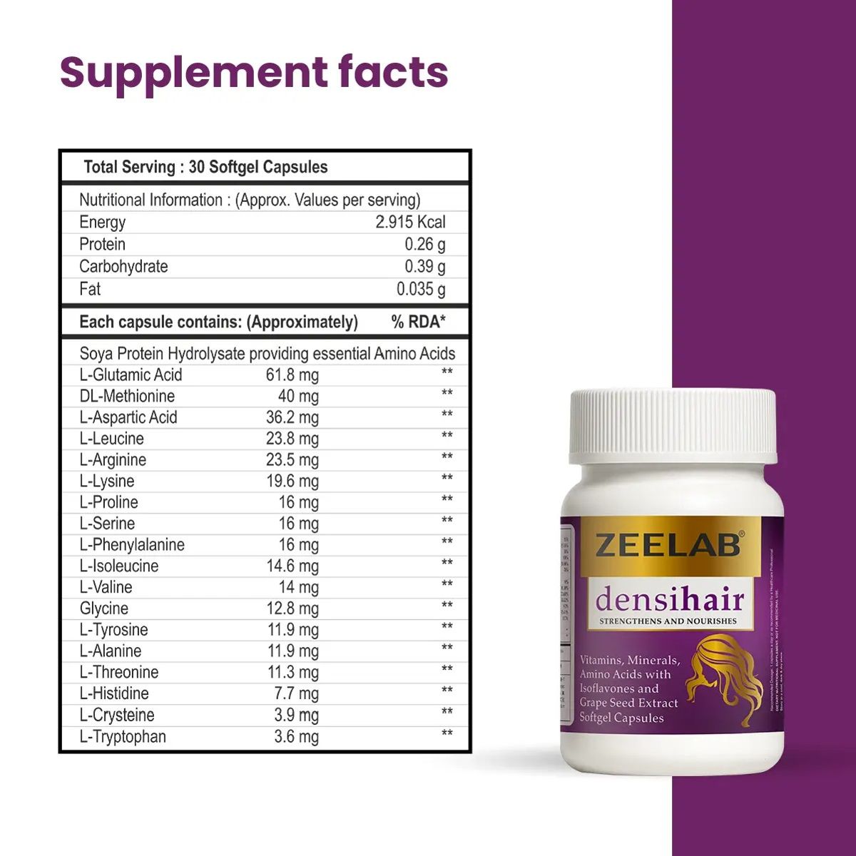 DENSIHAIR WOMEN CAPSULE