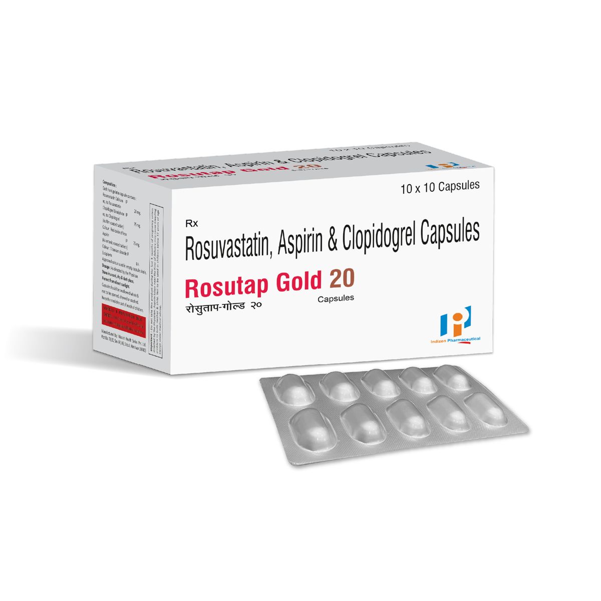 ROSUTAP GOLD 20 CAP