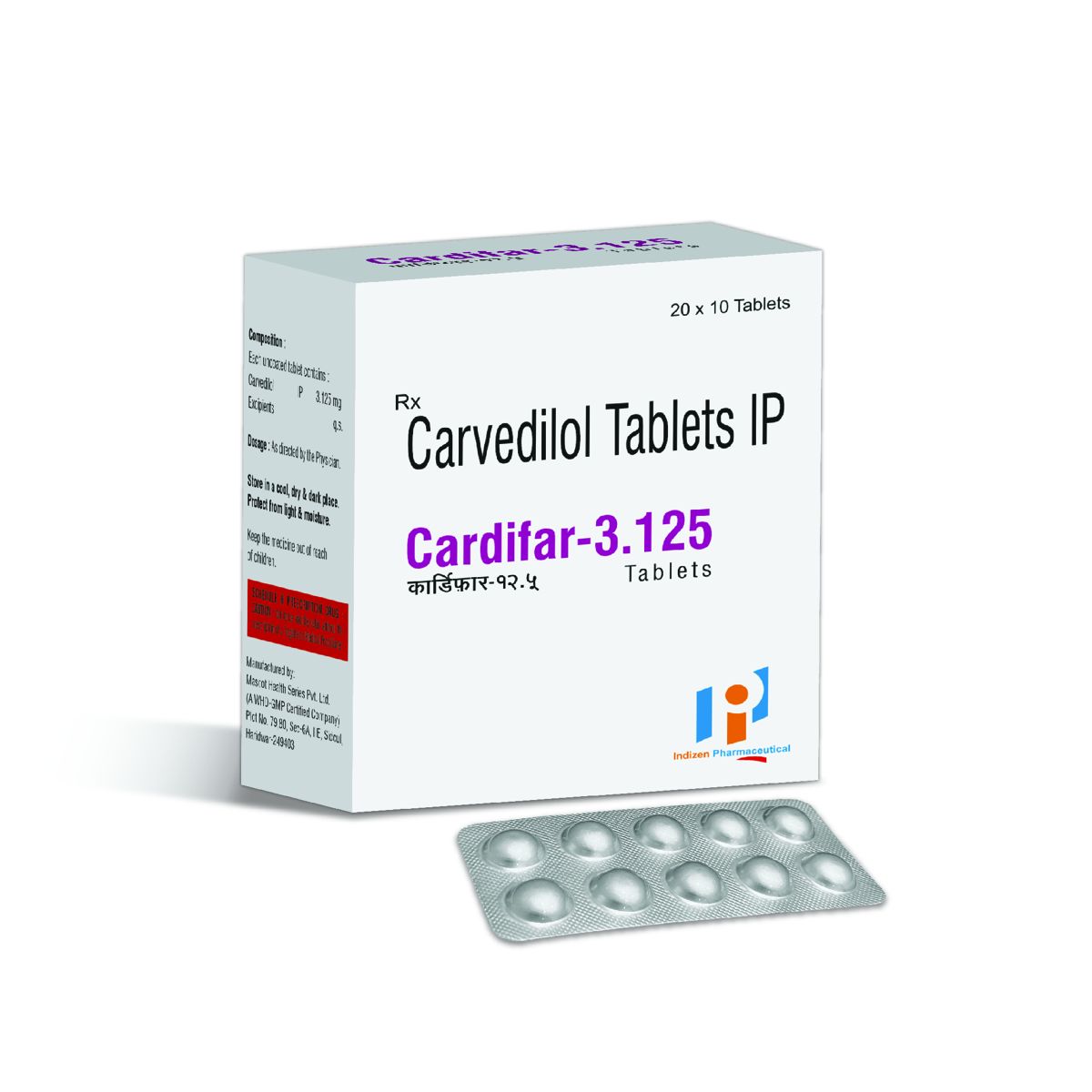 CARDIFAR-3.125 TABLET