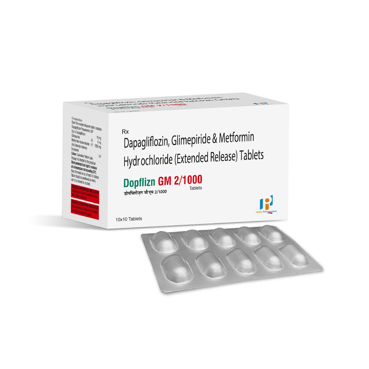 DOPFLIZN GM 2/1000 TABLET