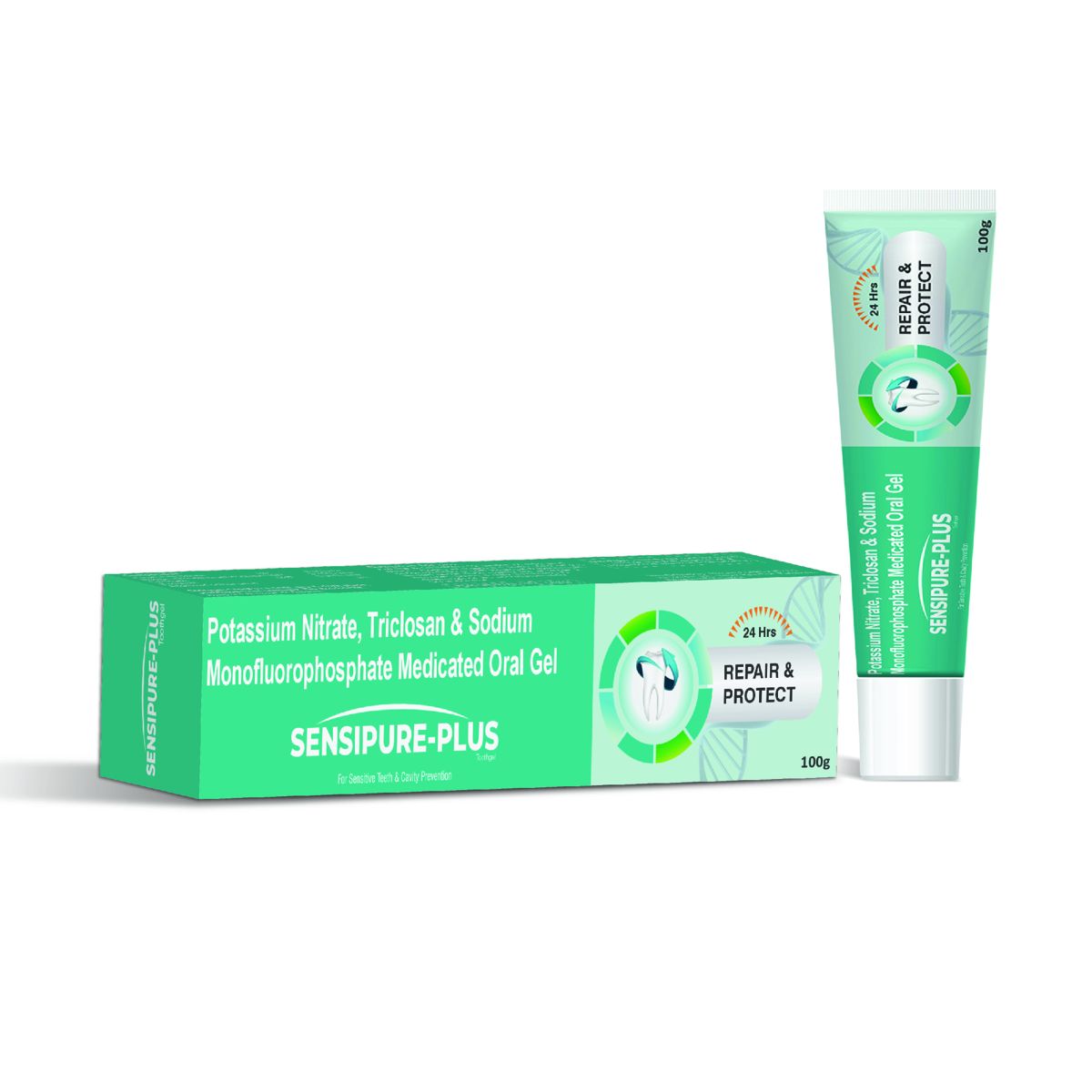 SENSIPURE PLUS TOOTHGEL 100GM