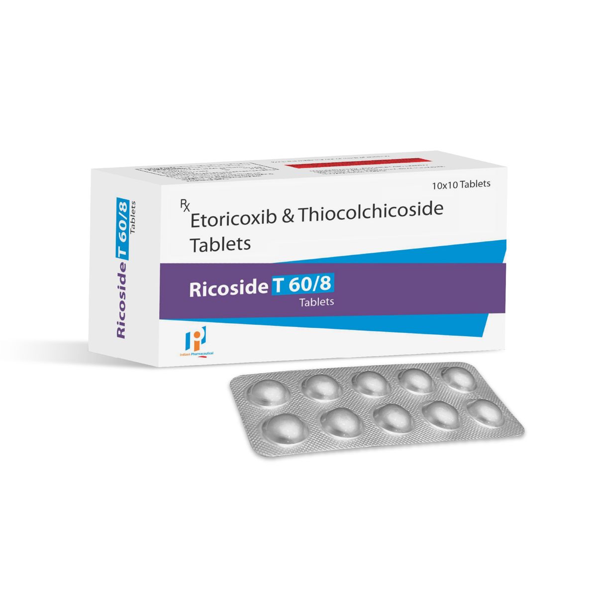 RICOSIDE T 60/8 MG TABLET