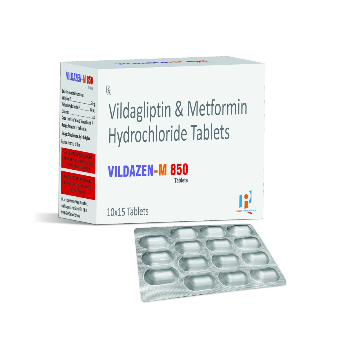 VILDAZEN-M 850 TABLET