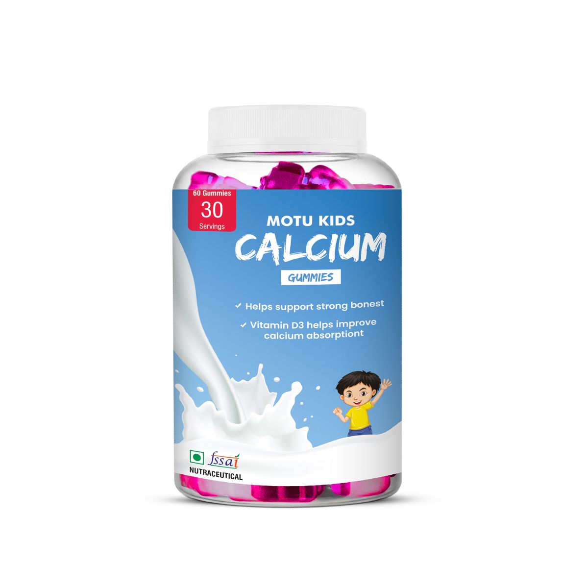 MOTU KIDS CALCIUM GUMMIES